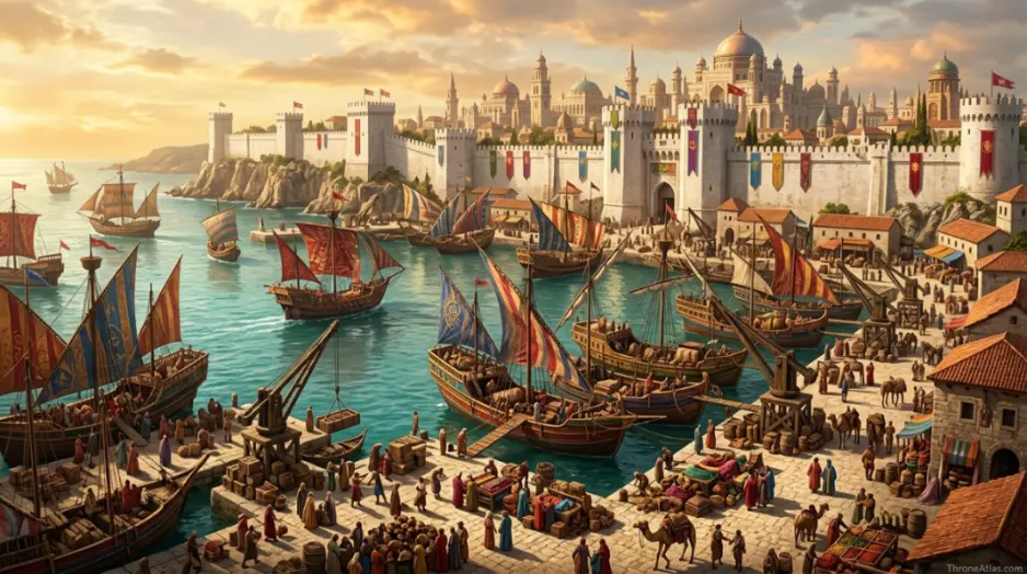 Lore archive image representing historical notes for Qarth map