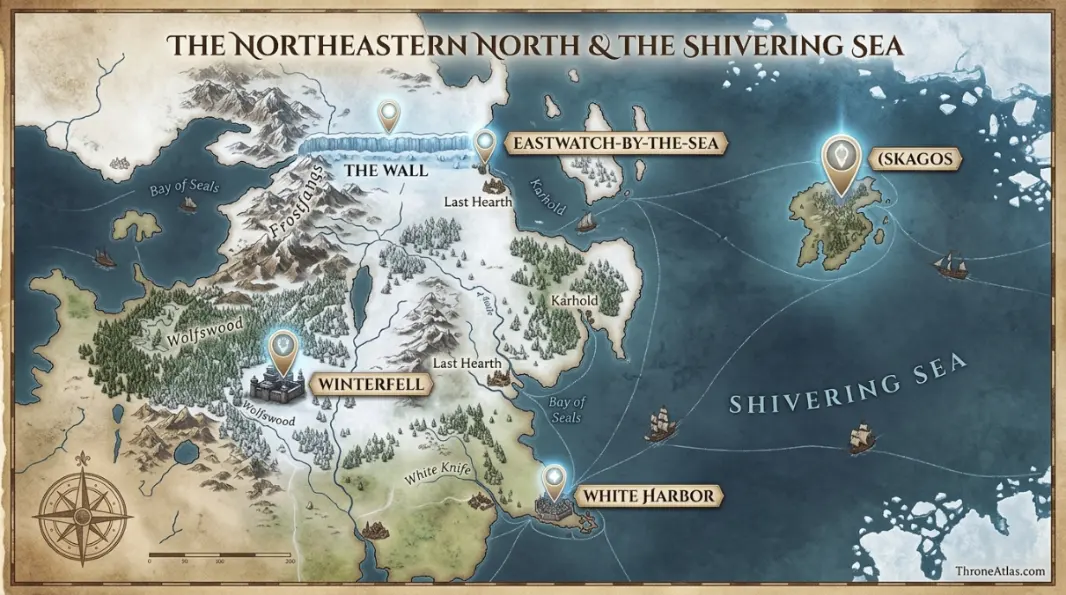 Skagos map regional map background for ThroneAtlas
