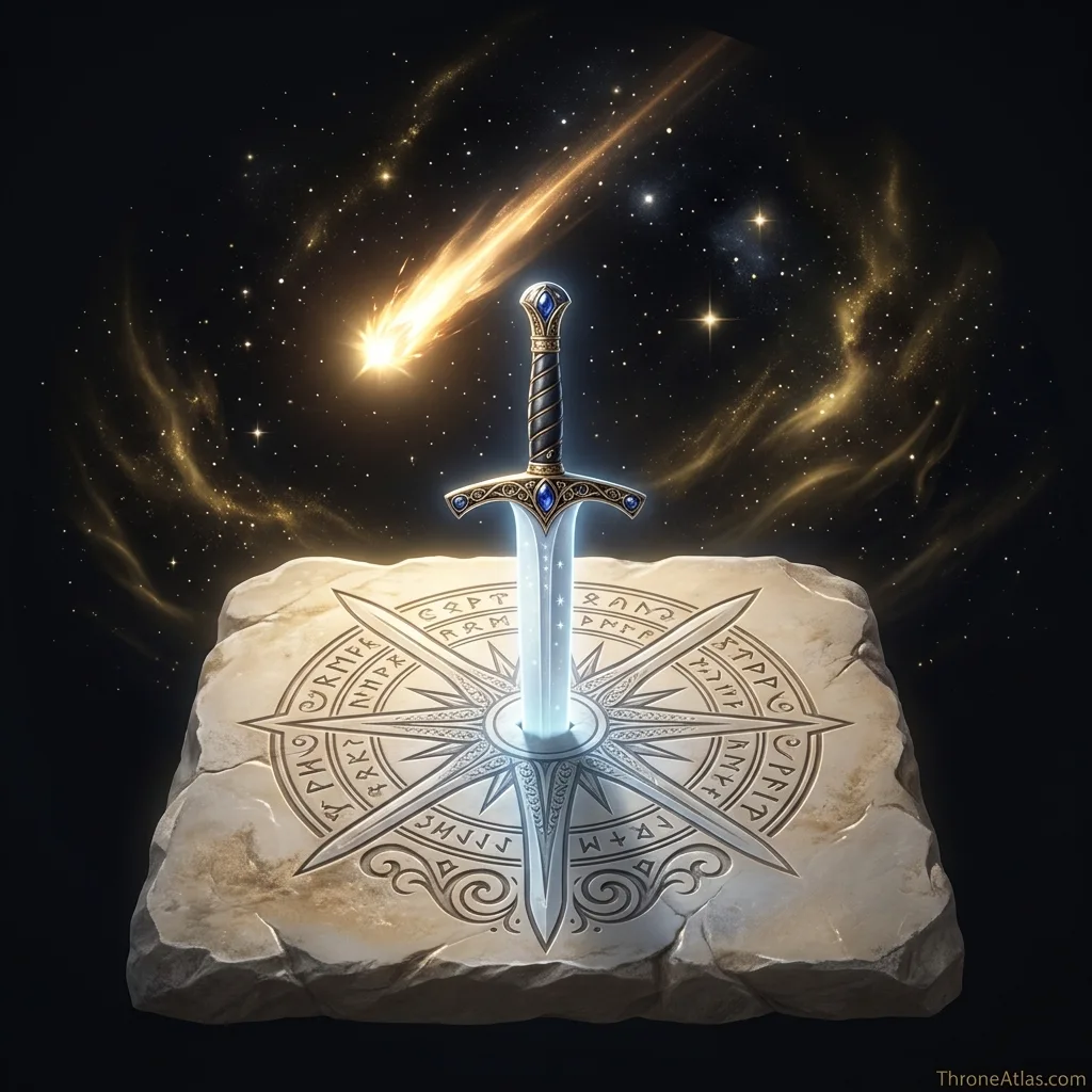 Starfall map compass rose for ThroneAtlas map reading