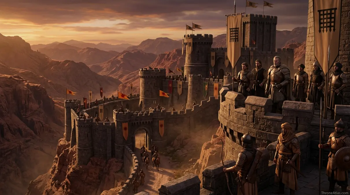 Yronwood map lore context with surrounding Westeros and Essos geography