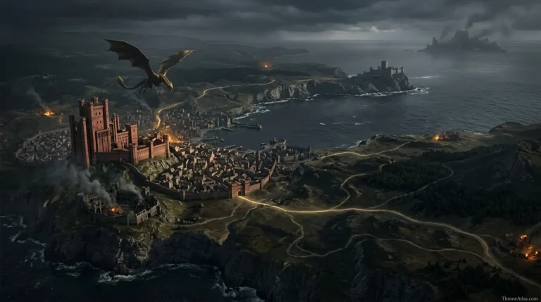 Aegon II Targaryen Locations Map