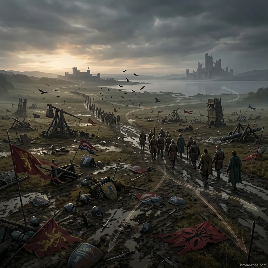 Battle of the Fishfeed map aftermath geography