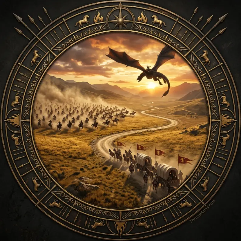 ThroneAtlas compass rose for Battle of the Goldroad map