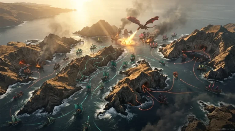 Battle of the Stepstones Map