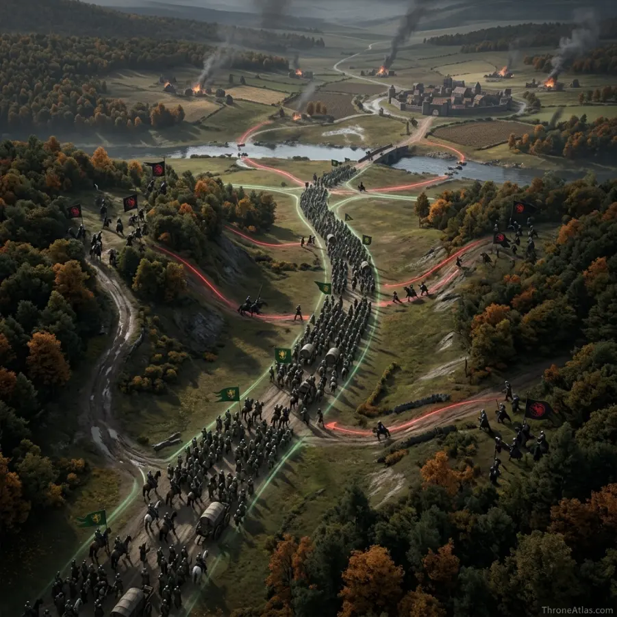 Butcher’s Ball map battlefield orientation