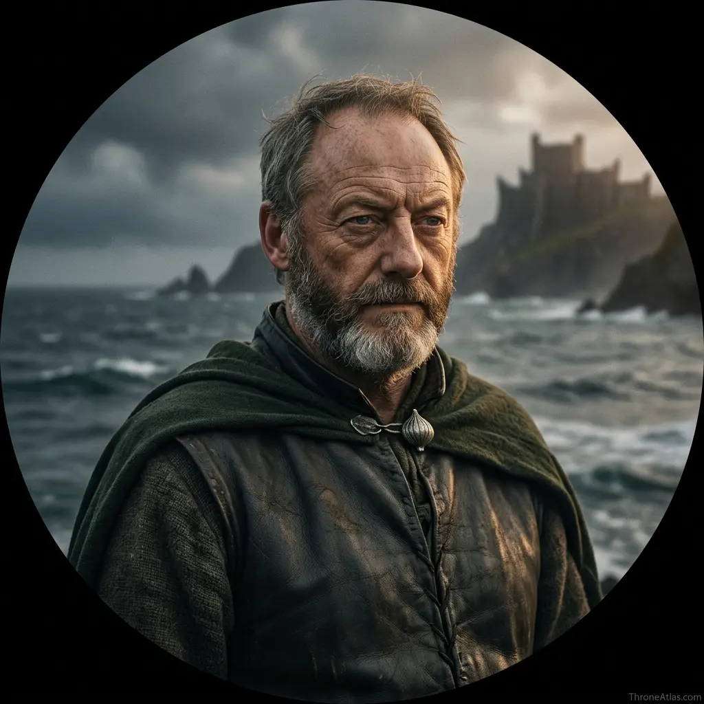 ThroneAtlas compass rose for Davos Seaworth journey map
