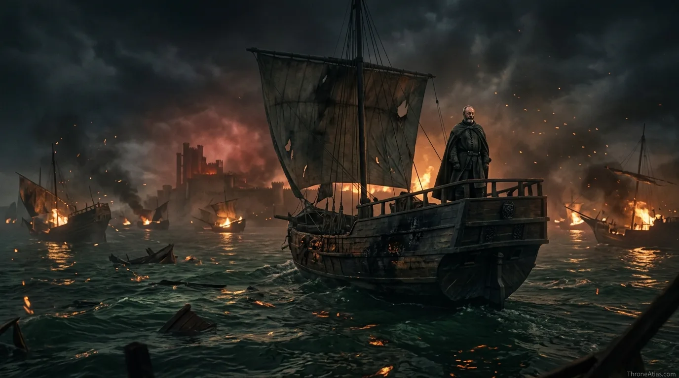 Davos Seaworth journey map northern route and winter power connection