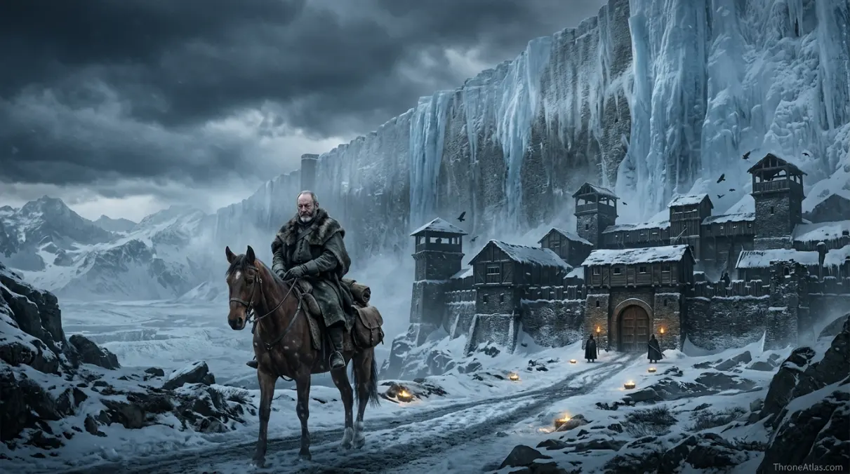 Davos Seaworth journey map Riverlands road and political crossing