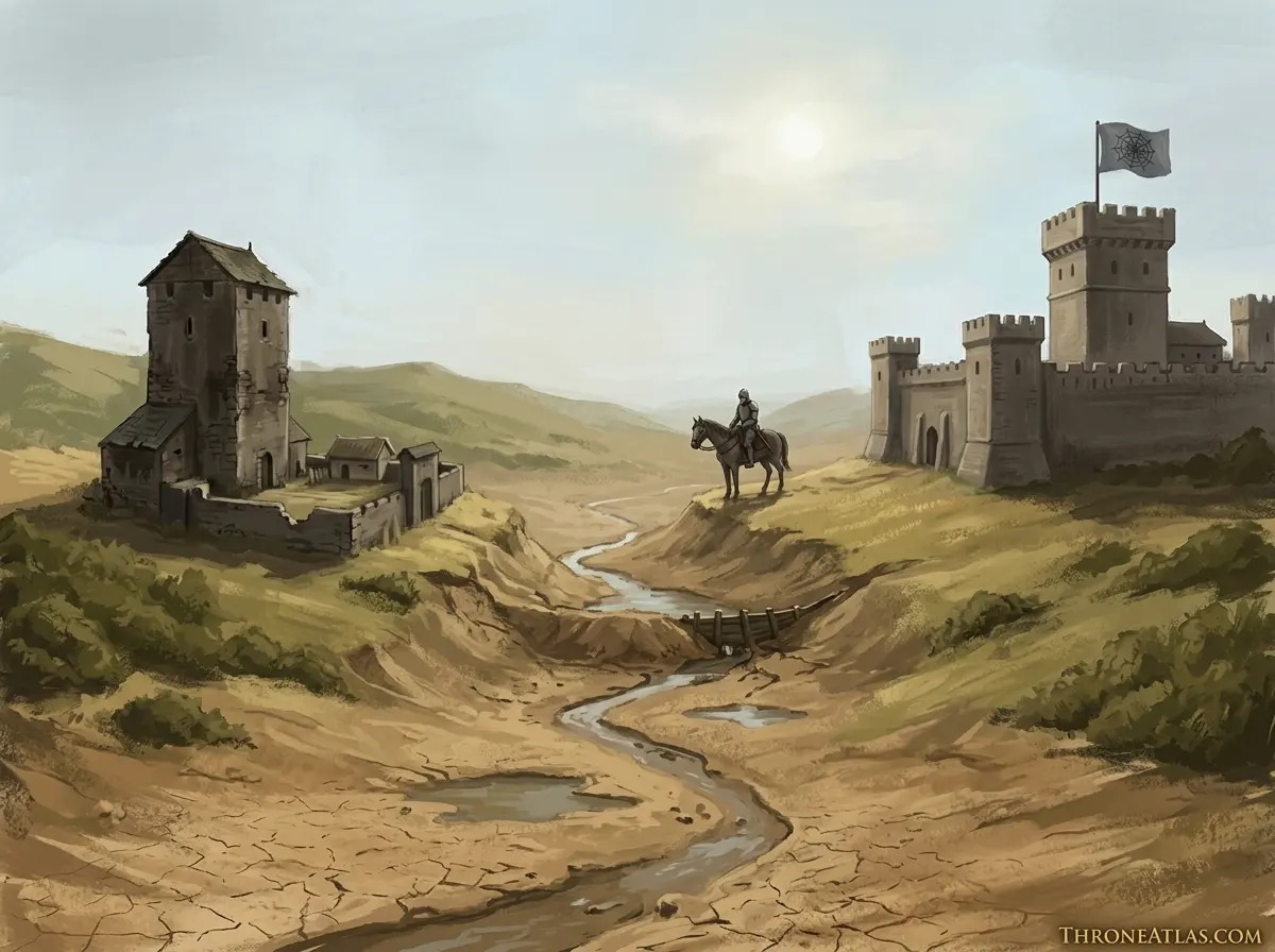 Dunk and Egg traveling through the roads, castles and tourney grounds of Westeros