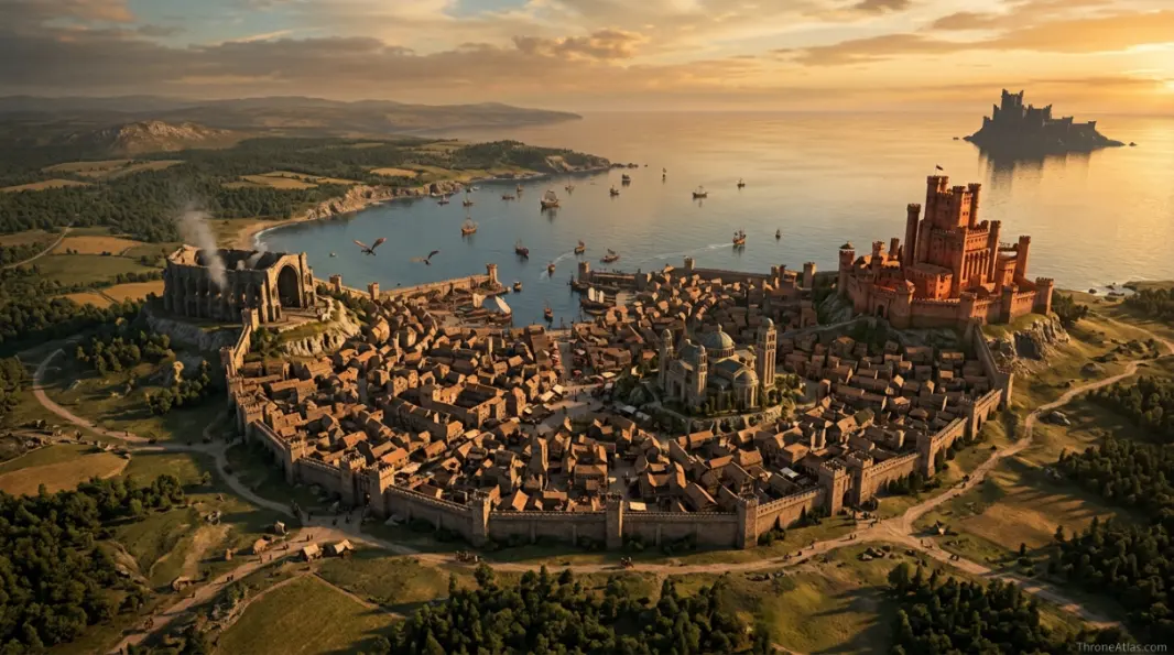 Fall of King&rsquo;s Landing Dance map battlefield map overview