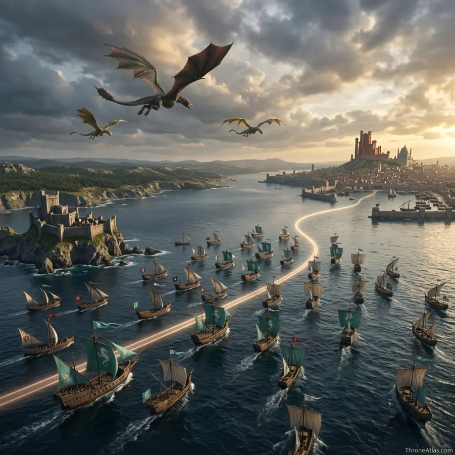 Fall of King’s Landing Dance map battlefield orientation