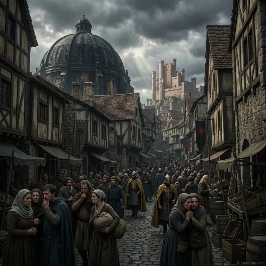 Fall of King’s Landing Dance map aftermath geography