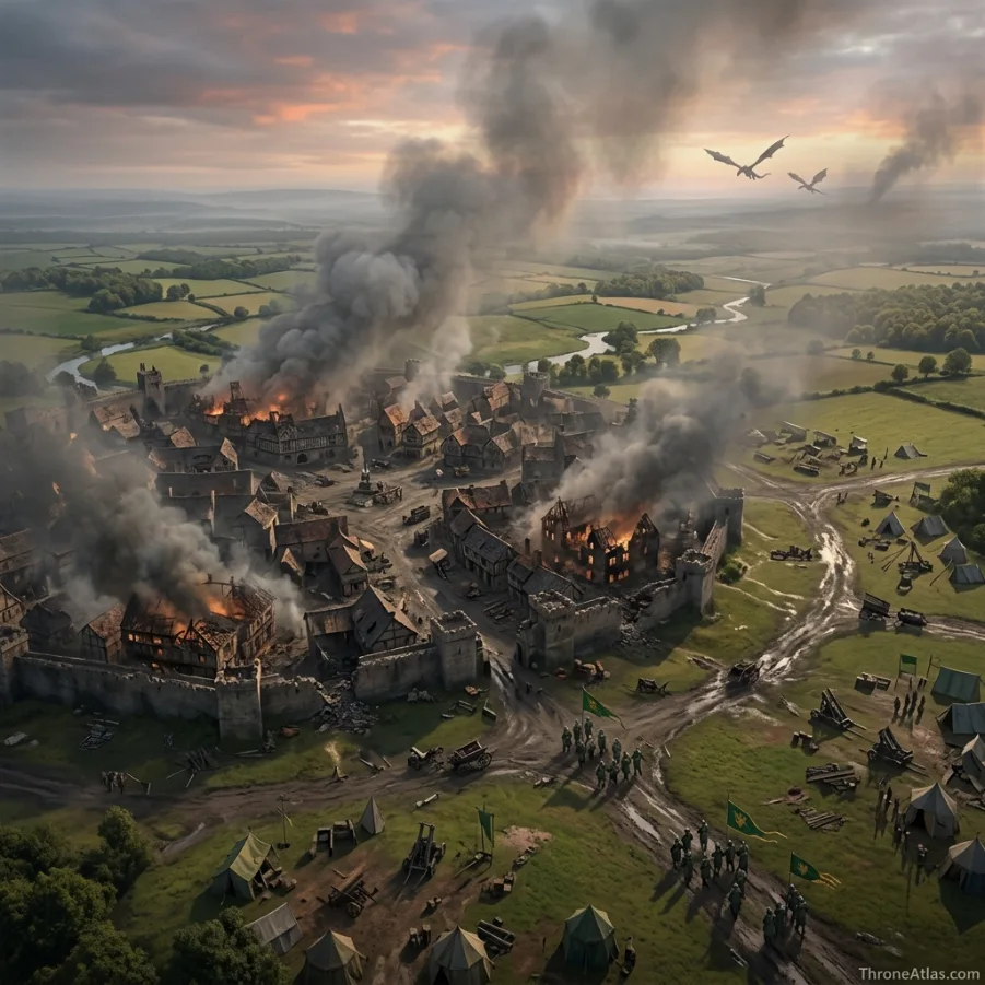 First Battle of Tumbleton map aftermath geography