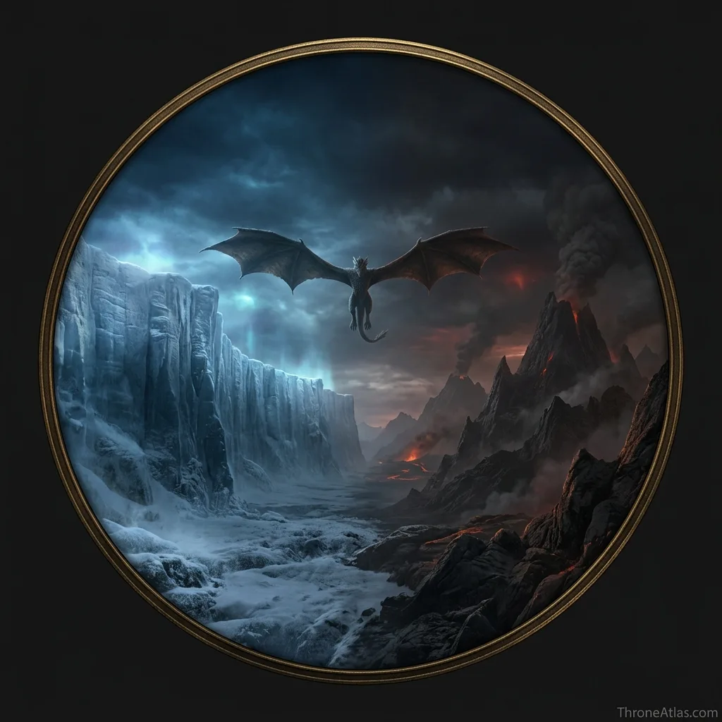 Game of Thrones Timeline Map compass rose orientation
