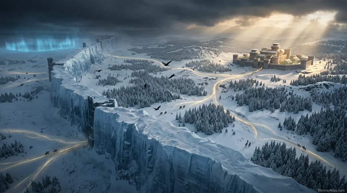 Game of Thrones Timeline Map ThroneAtlas compass and related map network