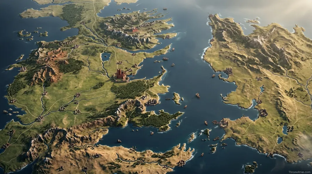 House Blackfyre map hero map view across Westeros and Essos