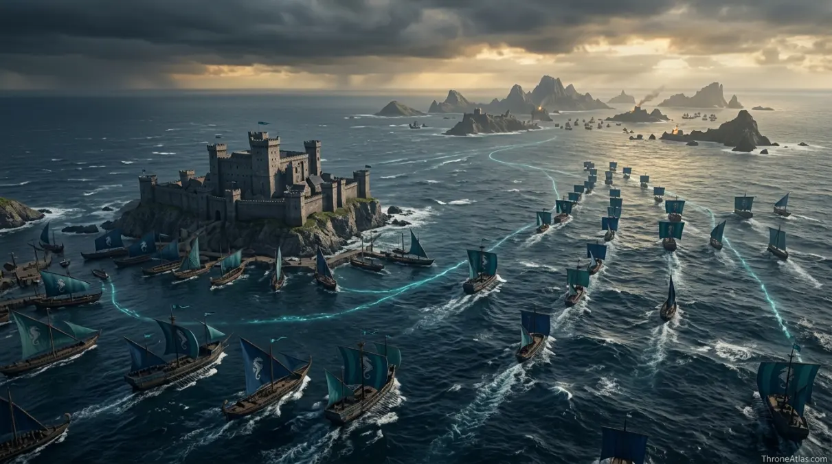 House of the Dragon Season 1 Map region overview and linked houses