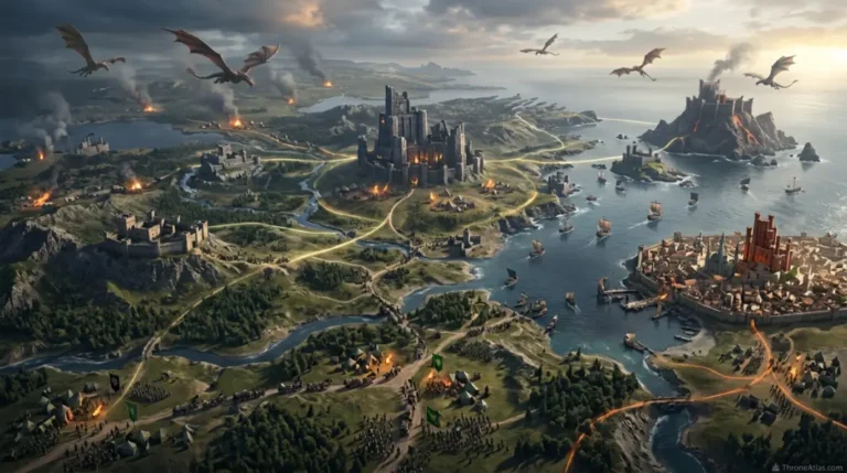 House of the Dragon Season 2 Map