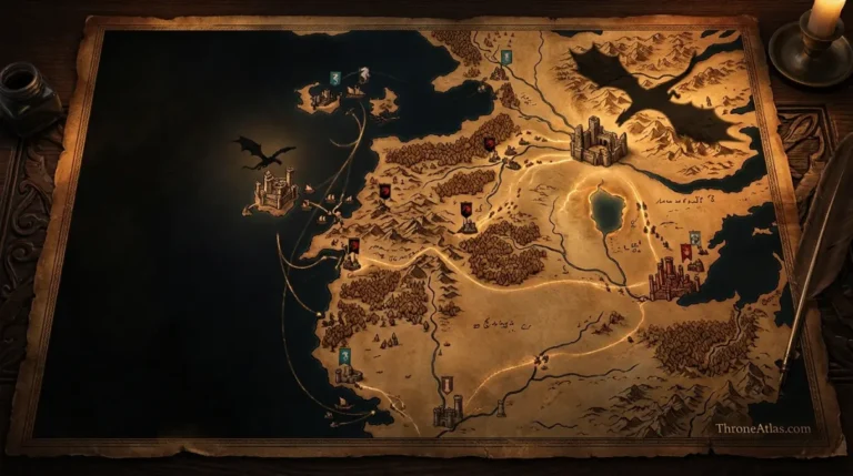 House of the Dragon Season 3 map