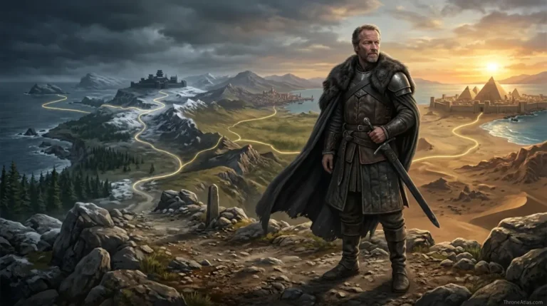 Jorah Mormont Journey Map