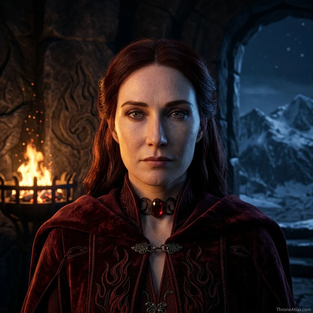ThroneAtlas compass rose for Melisandre journey map