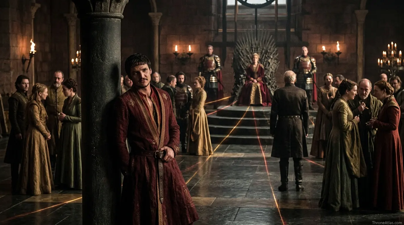 Oberyn Martell journey map northern route and winter power connection