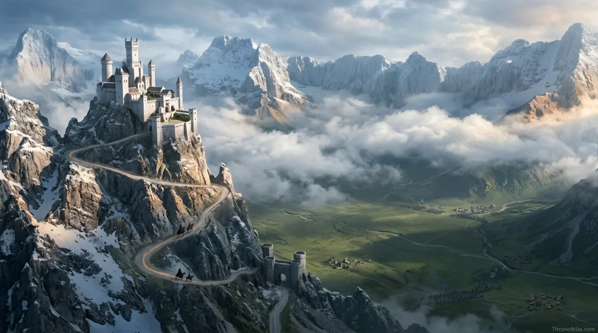 Petyr Baelish power map Crownlands and capital connection