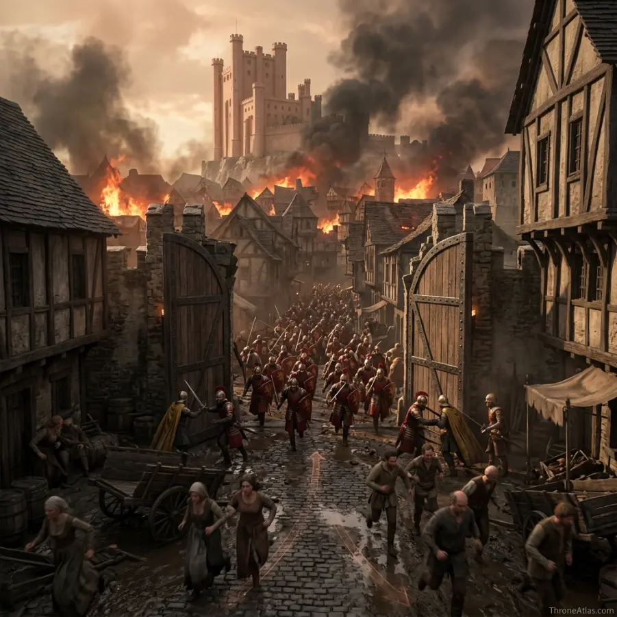 Sack of King&rsquo;s Landing map movement and route logic