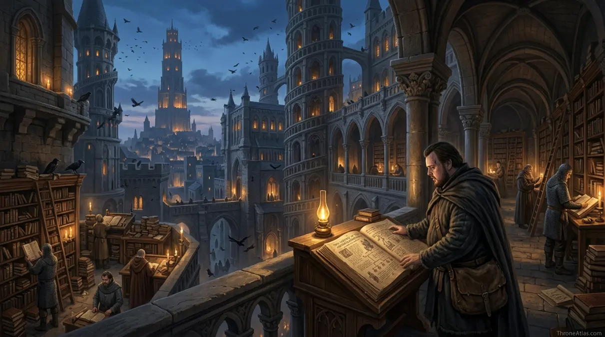 Samwell Tarly journey map Riverlands road and political crossing