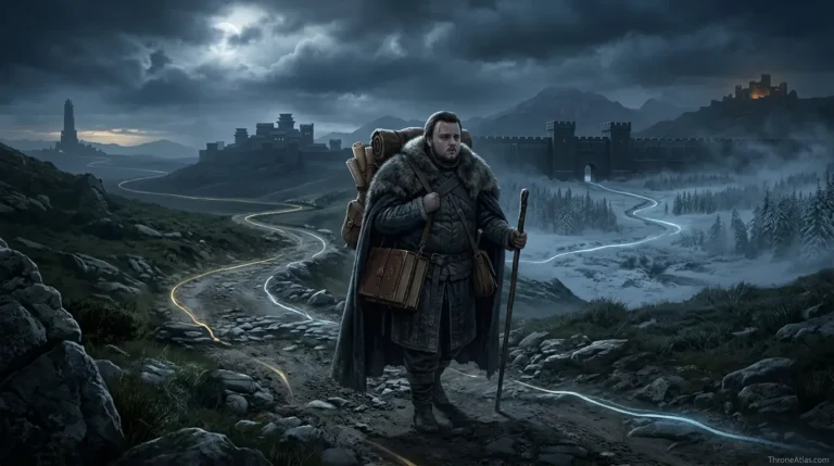 Samwell Tarly Journey Map