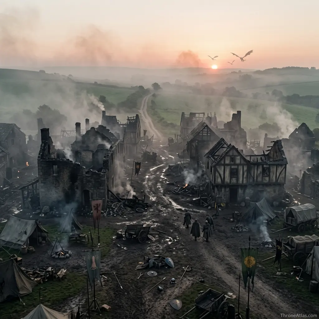 Second Battle of Tumbleton map aftermath geography