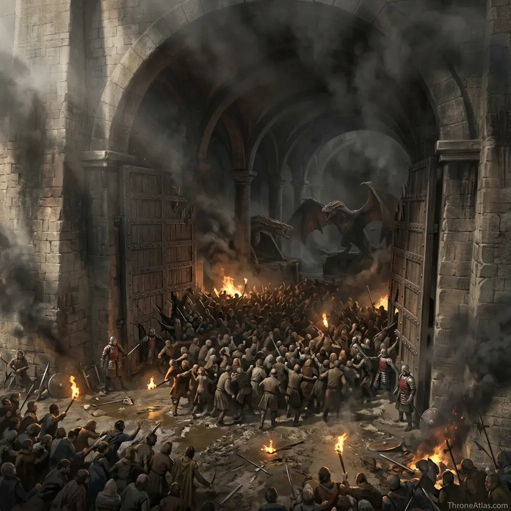Storming of the Dragonpit map battlefield orientation