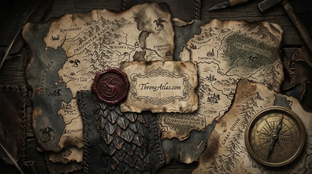 Targaryen Dragon Rider Map region overview and linked houses