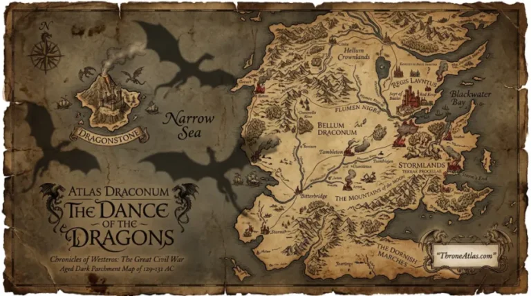 Targaryen Dragon Rider Map