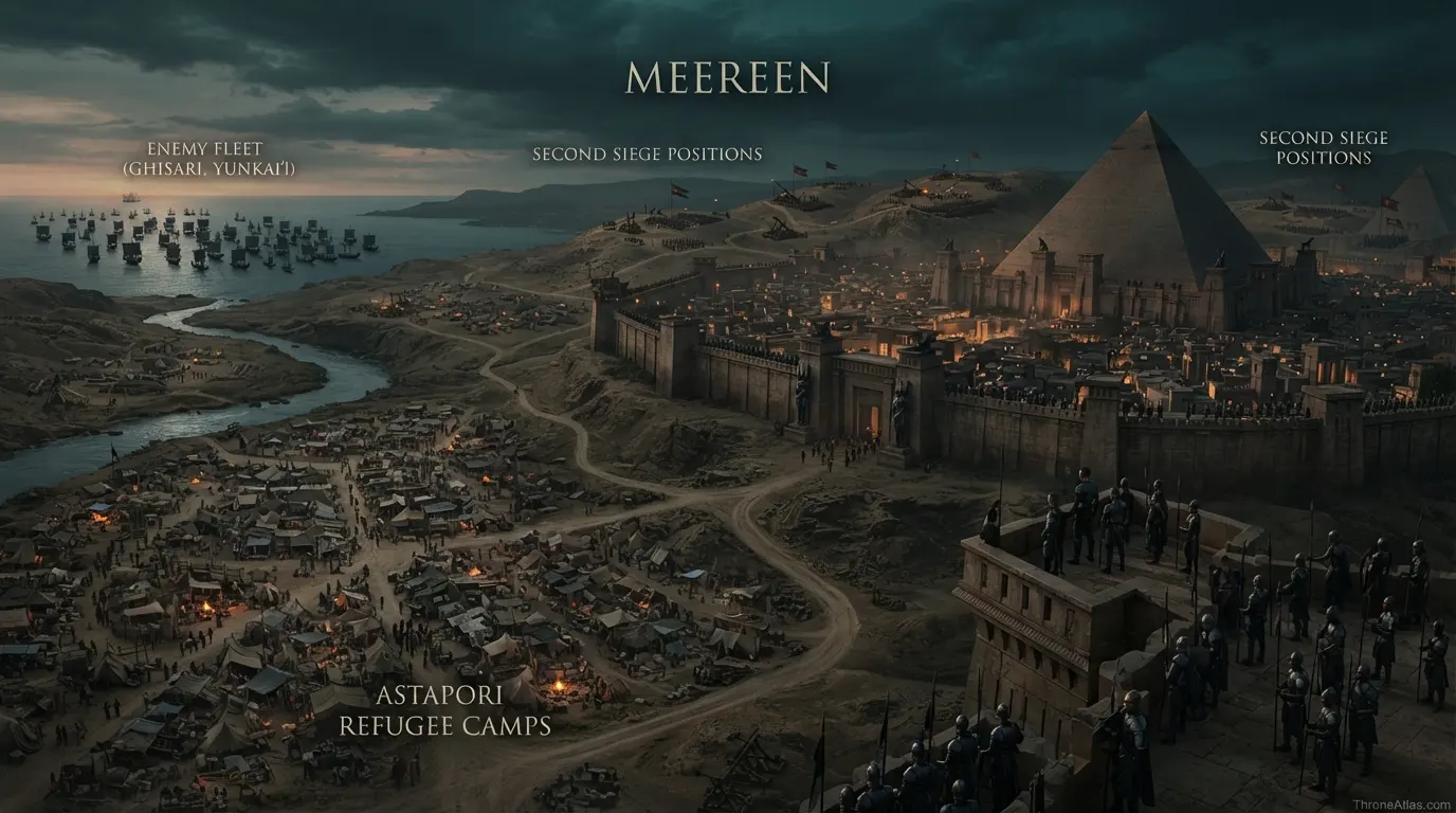 Grey Worm Journey Map contextual geography showing neighboring regions roads waterways and story connections