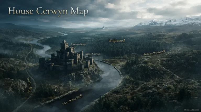 House Cerwyn Map