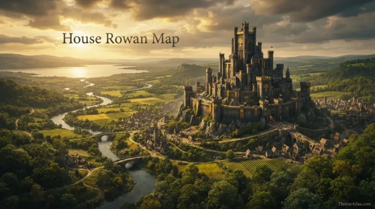 House Rowan Map