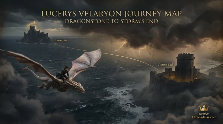 Lucerys Velaryon Journey Map
