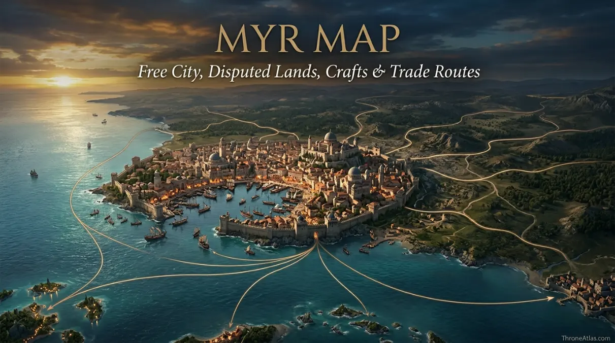 Ultimate Myr Map: Free City, Disputed Lands & Trade Routes