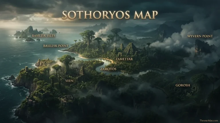 Sothoryos Map