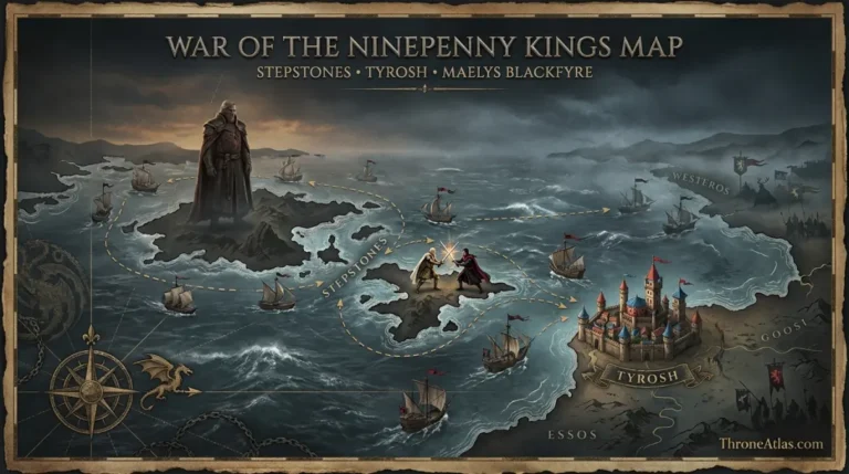 War of the Ninepenny Kings Map