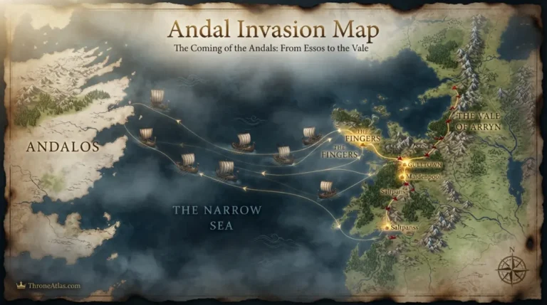 Andal Invasion Map