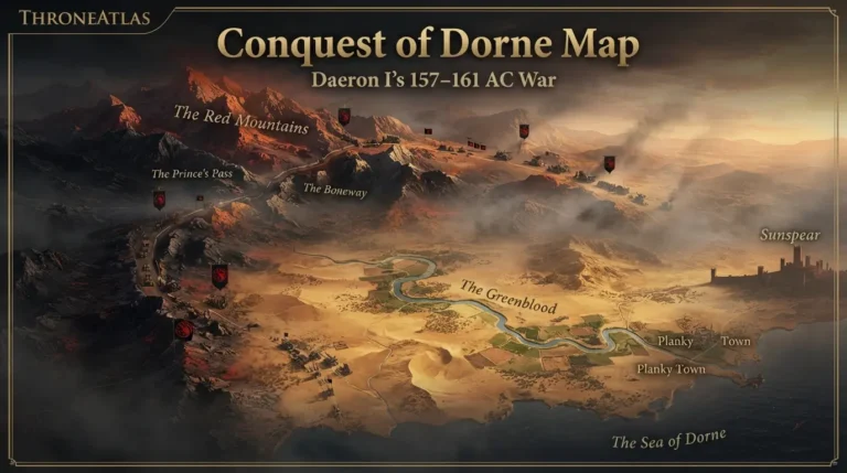 Conquest of Dorne Map