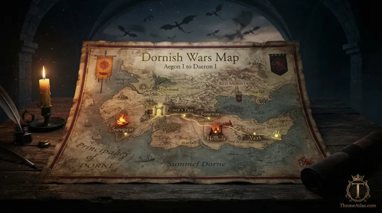 Dornish Wars Map