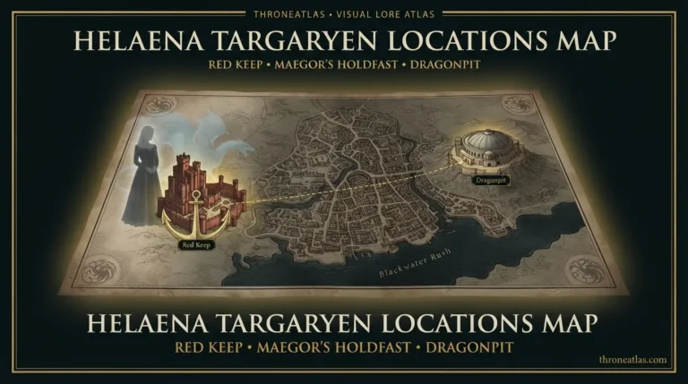Helaena Targaryen Locations Map