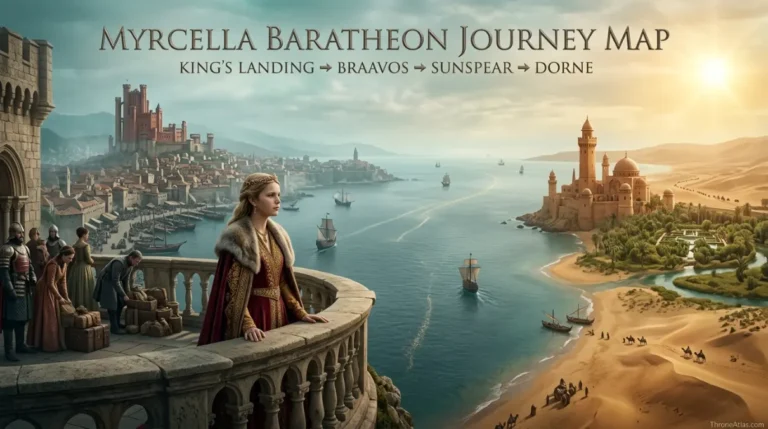 Myrcella Baratheon Journey Map
