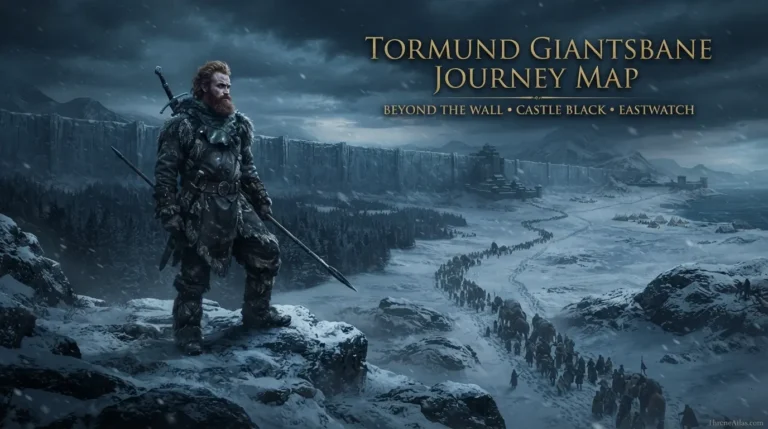Tormund Giantsbane Journey Map